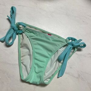 Victoria Secret Aqua String Tie Bikini XS
